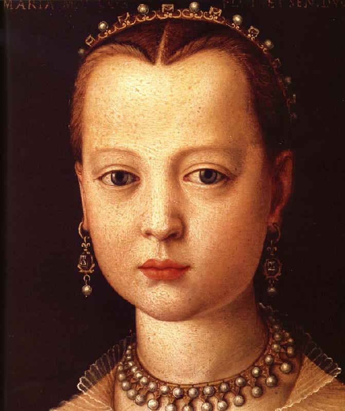 Agnolo Bronzino Portrait of Maria de'Medici